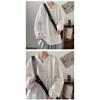 Autumn Korean Streetwear T Shirt Men Fashion Hip Hop Baggy Casual  Solid Color Loose Long Sleeve Tees