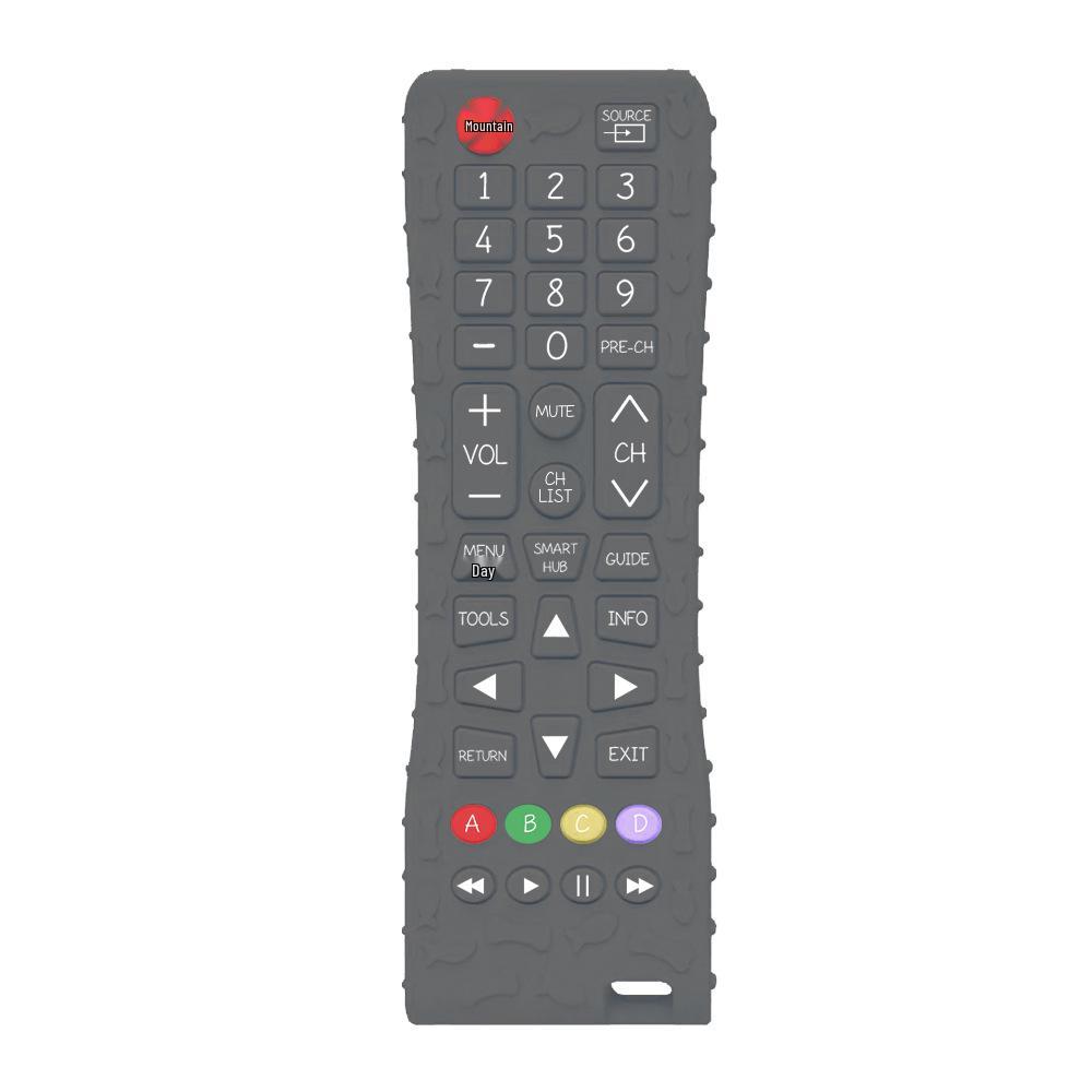 Silicone Teether Remote Control Toy for Babies 6+ Months
