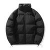 Giacca Invernale Ampia con Collo Alto Cappotto Casual Caldo Imbottito di Cotone