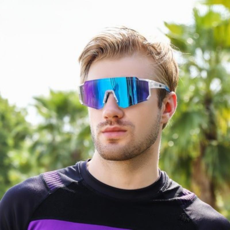 Ochelari de soare sport noi pentru bărbați, ochelari de soare de ciclism pentru exterior pentru femei, ochelari de protecție pentru bicicletă europeni și americani