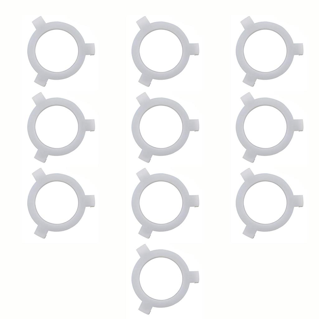 10 Adapterringe für Lampenschirme, Reduzierringe, Konverter, Zubehör Lampenschirme Aus