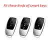 2x Black/Clear Transparent Car Key Fob Case Cover For Mercedes Benz A C E S G Class GLC CLE CLA GLB GLS W177 W205 W463 C253 V167