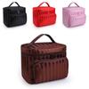 Foldable Travel Makeup Bag With Versatile Storage For Cosmetics And Toiletry Items