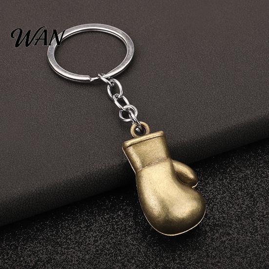 Boxing Glove Keychain Gloves Keychain, Mini Cute Sports Key Chain, Sport Retro Holder Ring Pendant, Bag Backpack Decor for Men Women Party Gifts