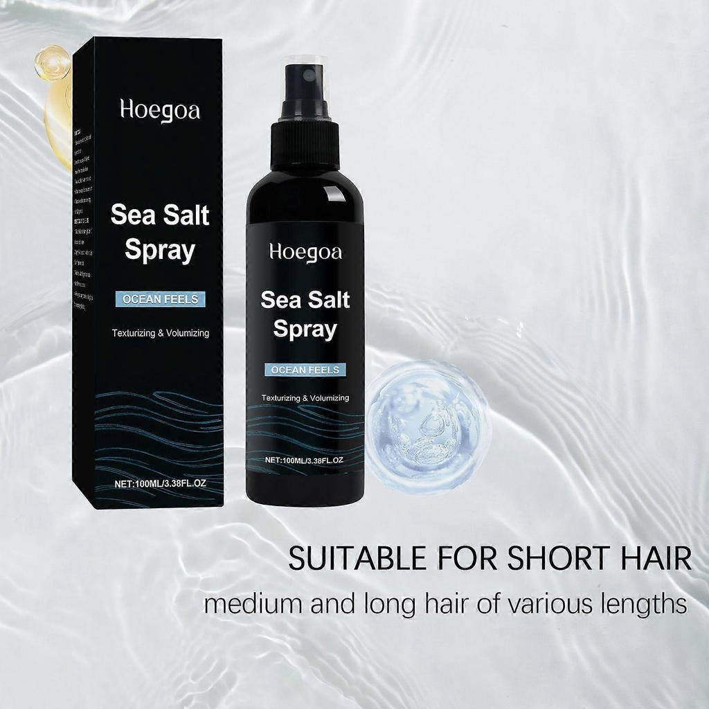 Sea Salt Spray for Hair Men & Women, Sea Salt Spray for Men, Beach Wave & Volumizing Texturing Sprays To Add Volume & Texture