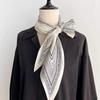 Women's Elegant Sun Protection Triangle Scarf Multiway Wrap Thin Silk Scarf Silk Like Twill Shawl
