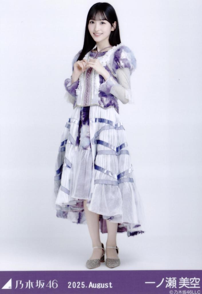 Nogizaka46 Raw Photo August 2025 13th BD Live Costume 1 Complete Set of 3 Ichinose Misora