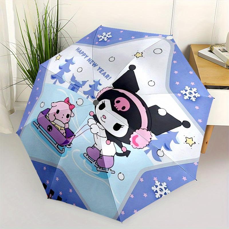 

1pc Winter Wonderland Adventure Umbrella with Plastic Handle,Suitable for All Seasons Home Travel Outdoor UmbrellaSanlio271