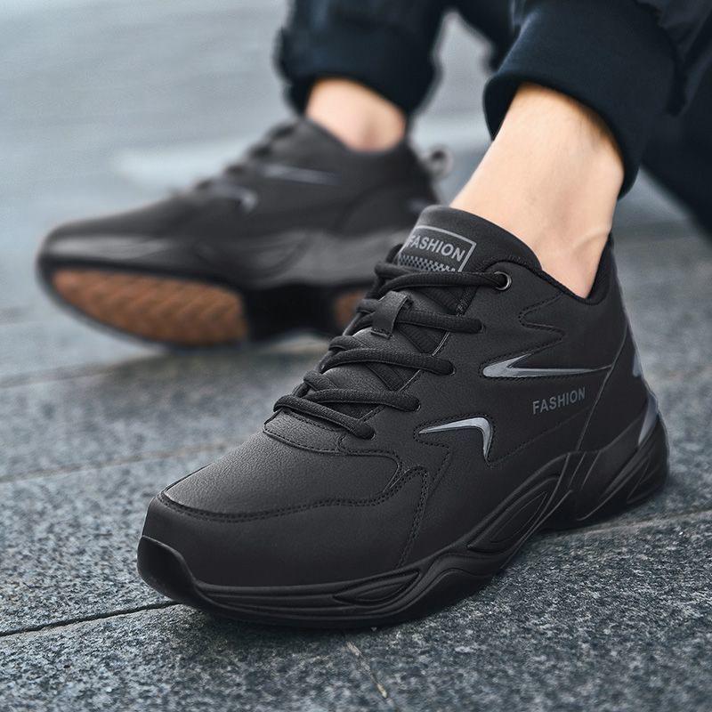 waterproof leather sneakers