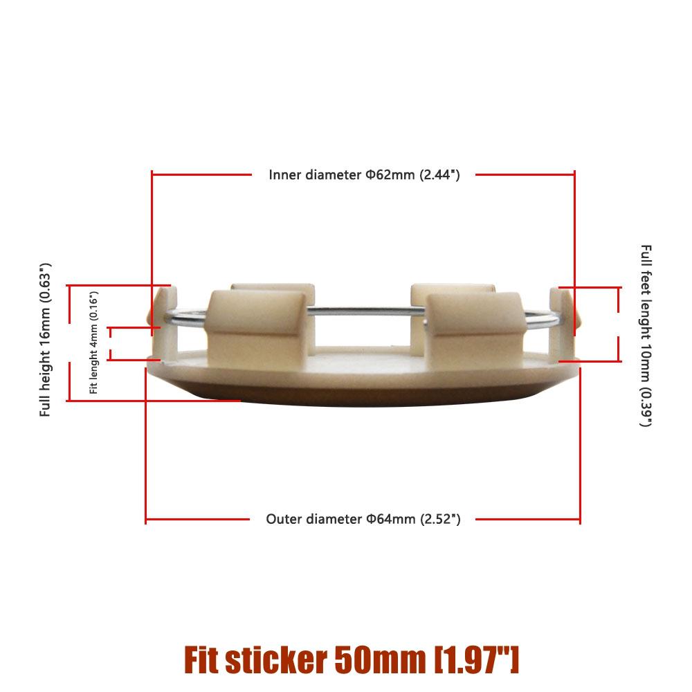 1Set/4PCS 64MM OD / 62MM ID Cap For Rims OZ Logo Wheel Center Cap Sport Car Wheel Cover Hub caps