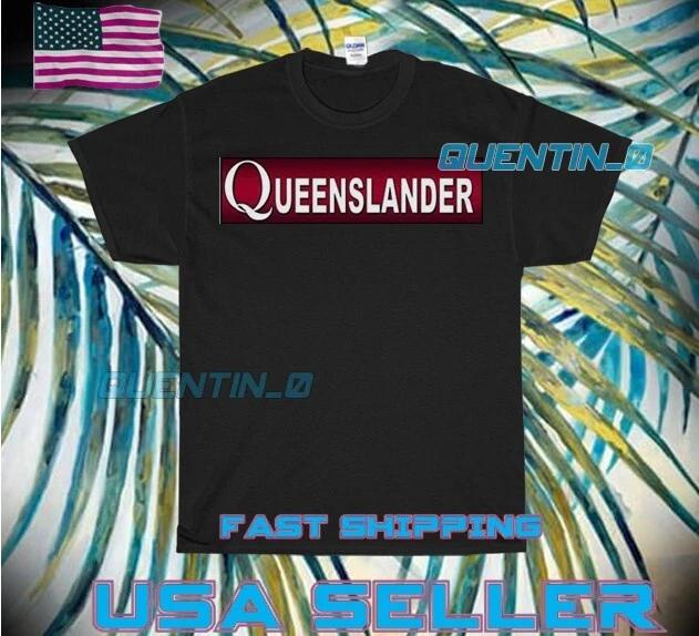 

NEW Shirt PREMIUM QUEENSLANDER LOGO T-Shirt FUNNY SIZE S-5XL 4XL