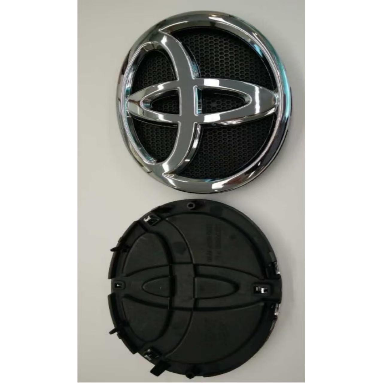 Horúce pre Toyota Náhradný predný emblém mriežky 190x130mm pre Toyota Hilux Revo - Pasuje na OEM 75310-0K010/0K040/0K060/0K050 | AI Enh 190x130mm čierna