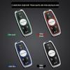 Roewe iMAX8 EV RX9 2023 Car Key Case – Metal Protective Shell with Buckle