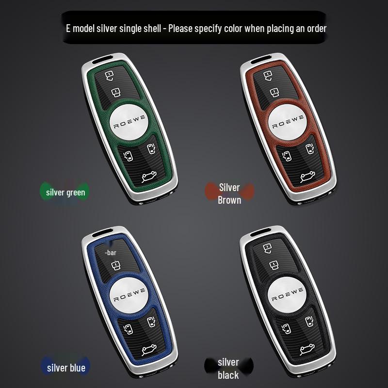

Roewe iMAX8 EV RX9 2023 Car Key Case – Metal Protective Shell with Buckle Set