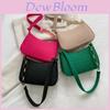 Chic Casual Crossbody Bag For Women Stylish Small Square Felt Purse In Trendy Colors