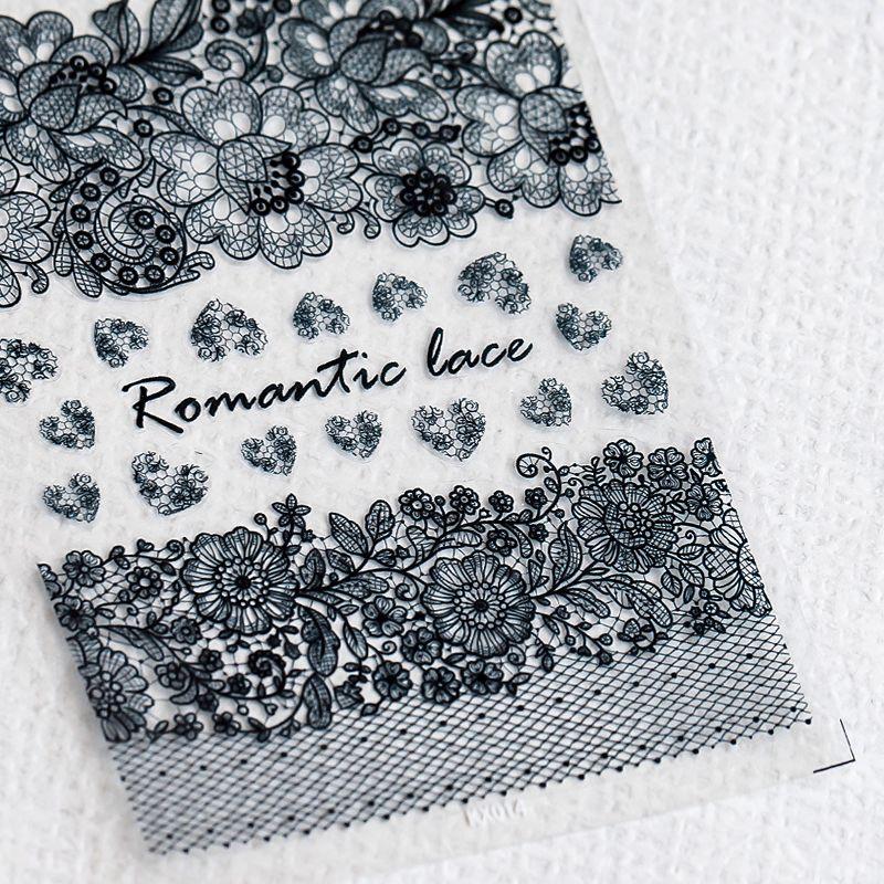

Lace Mesh Pattern Small Pattern Kx014 Nail Sticker kx014