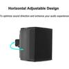 2 Pack Wall Mount Brackets for Bose Virtually Invisible 300 Wireless Surround Speakers, Black
