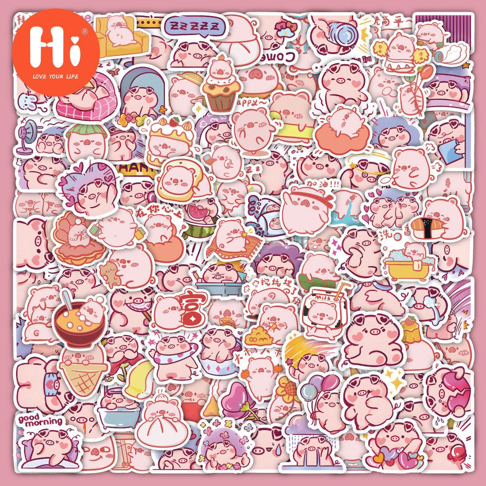 

60 шт. новые наклейки, милые наклейки для ноутбука, наклейки для мобильных телефонов