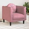 VidaXL Armchair with Cushion, Relaxation Chair with Armrests and Backrest, Seat with Legs, Living Room TV Armchair, 372625