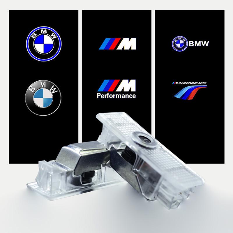 BMW Door Projection Lights: Compatible with 3, 5, 7, and X Series Models.