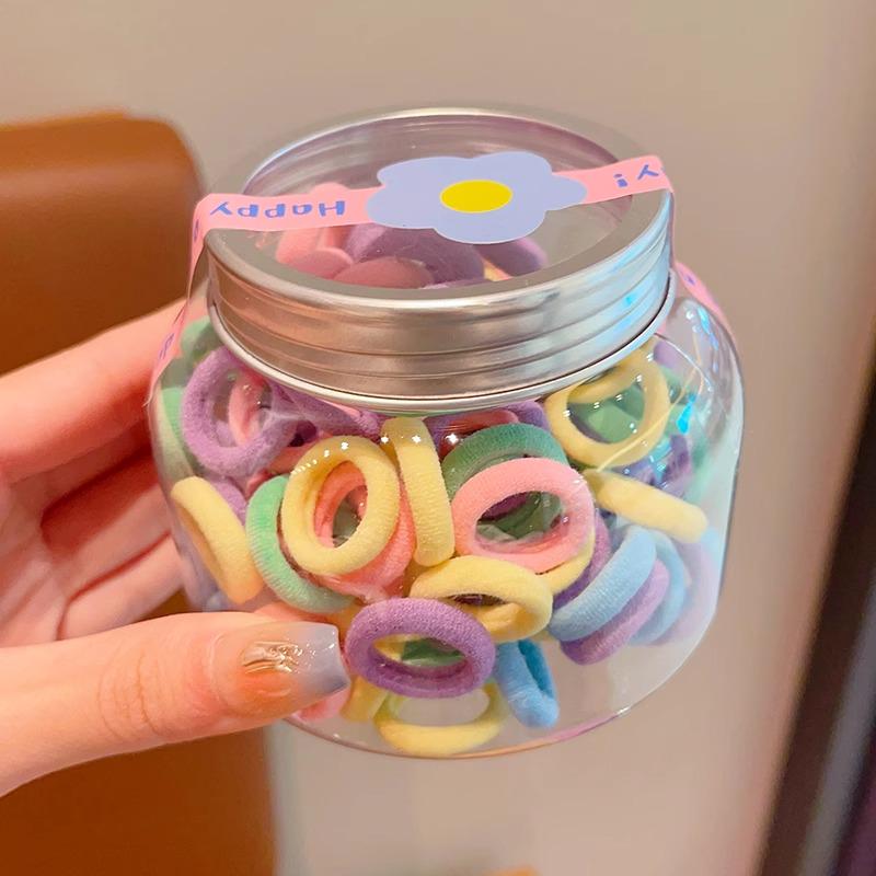 Fashionable Hair Ties for Girls - Small Size Rubber Bands and Hair Accessories