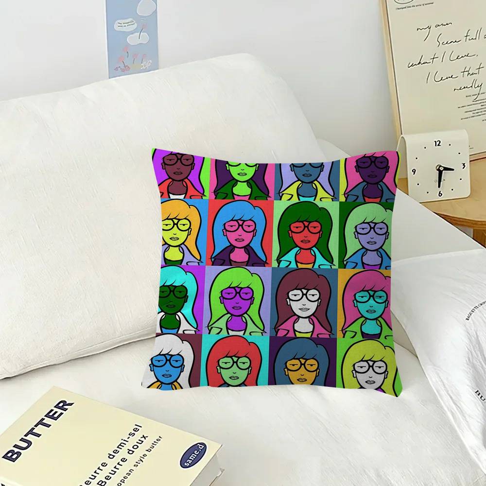 Cartoon Daria Sitcom   Pillow Cover Design Cushion Cover Decor Holiday Decorati