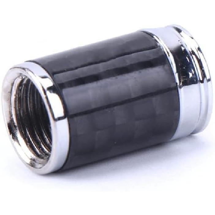 Real Carbon Fiber Metal Wheel Valve Cap Auto Tyre Dust Stems Cover Screw for Mini Cooper R50 R52 R53 R55 R56 R57 R58 R59 R60 R61 F54 F55 F56 F57 F60