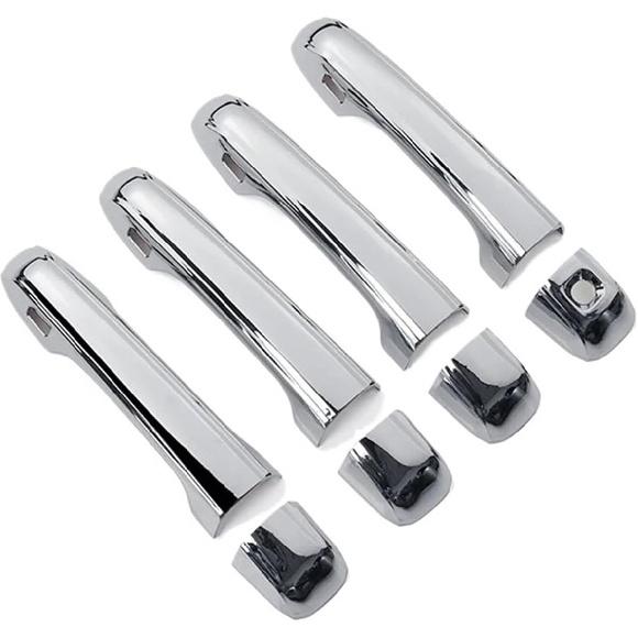 

Exterior Door Handle Protective Cover Compatible For 2010-2023 Lexus GX460 GX 460 Upgrade Decorative Modification Accessories 2022 2021(Silver)