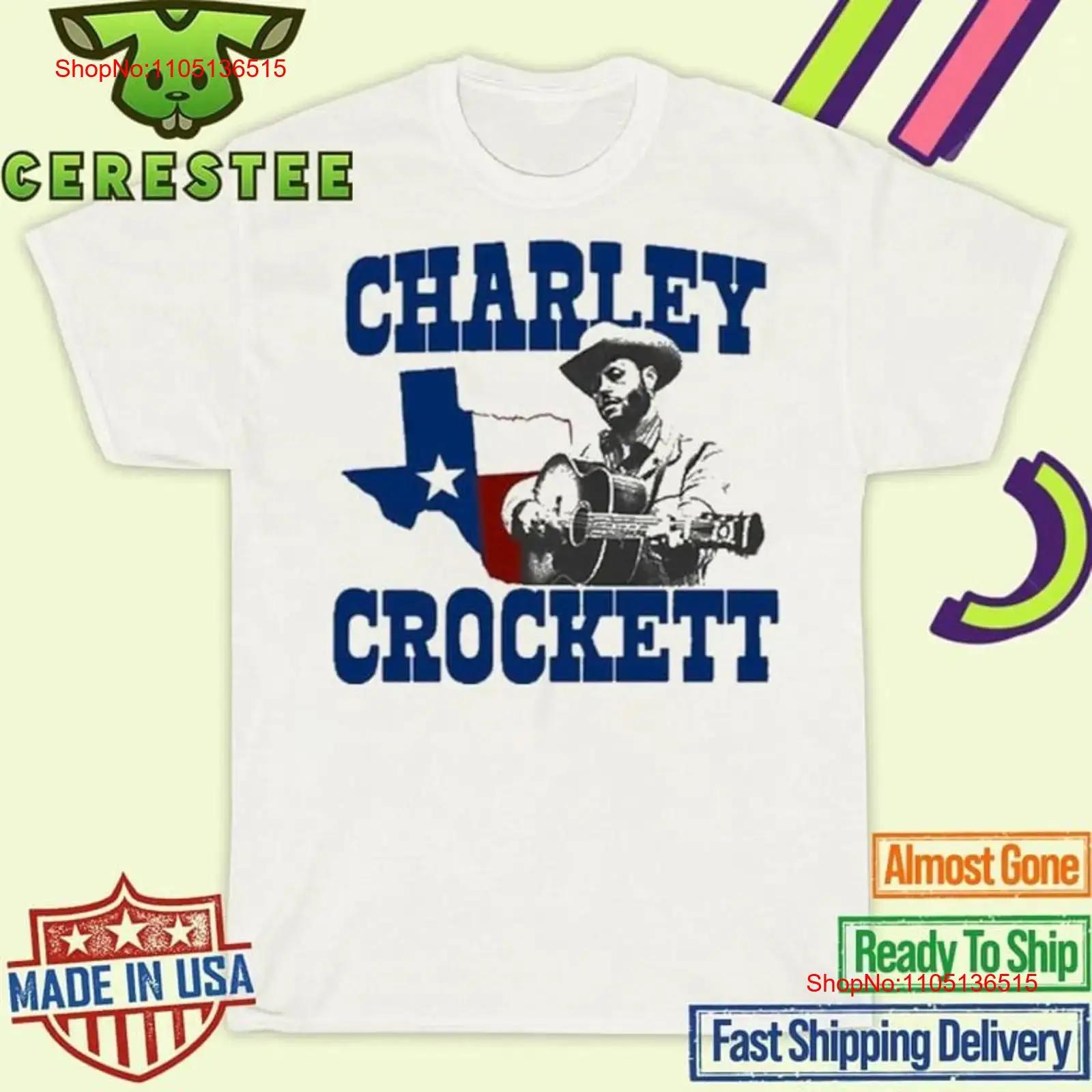 

10 Cowboy Release Charley CrocketT T Shirt vintage Washed Slightly Comfortable fashion Stretched Versatile Soft streetwear S разноцветный
