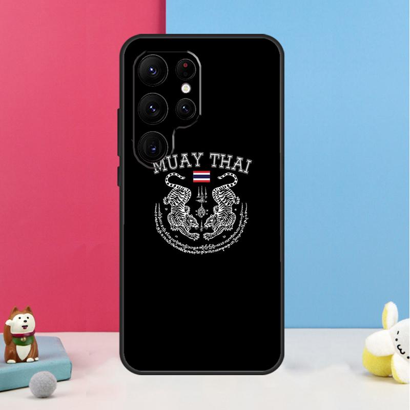 

Muay Thai Fight Boxing Case For Samsung Galaxy S25 Ultra S20 S21 S22 S23 S24 Plus S9 S10 S25 FE Back Cover Shell Galaxy S24 Plus