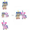 Perfect Gift For Children 11.8in Cartoon Unikitty Plush Toy Unicorn Cat Dog