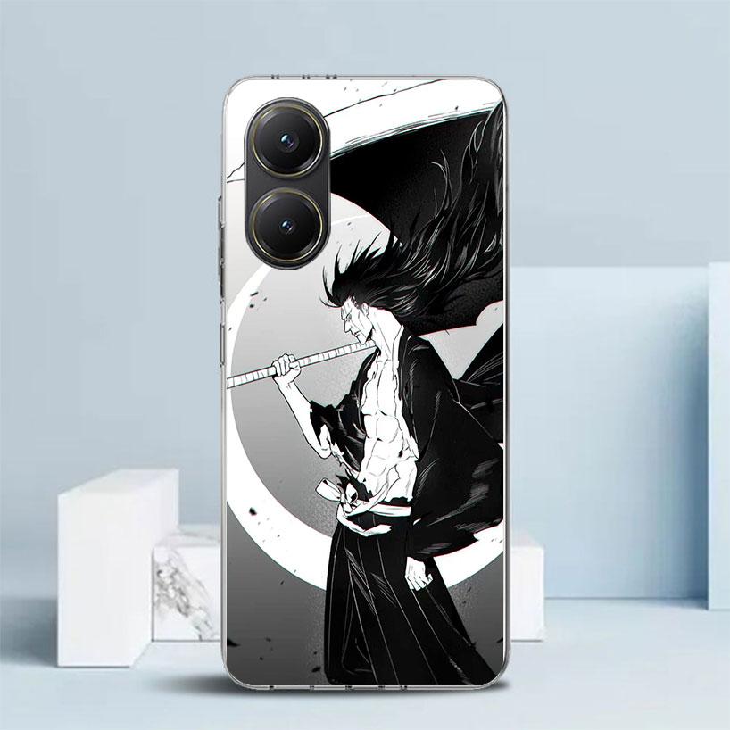 Zaraki Kenpachi Bleach Phone Case For Xiaomi Poco F7 Ultra X5 X6 X7 Pro M7 Redmi 15C 15 13C 13 12C 12 10C 10 10A 9 9C 9A 9T Cove