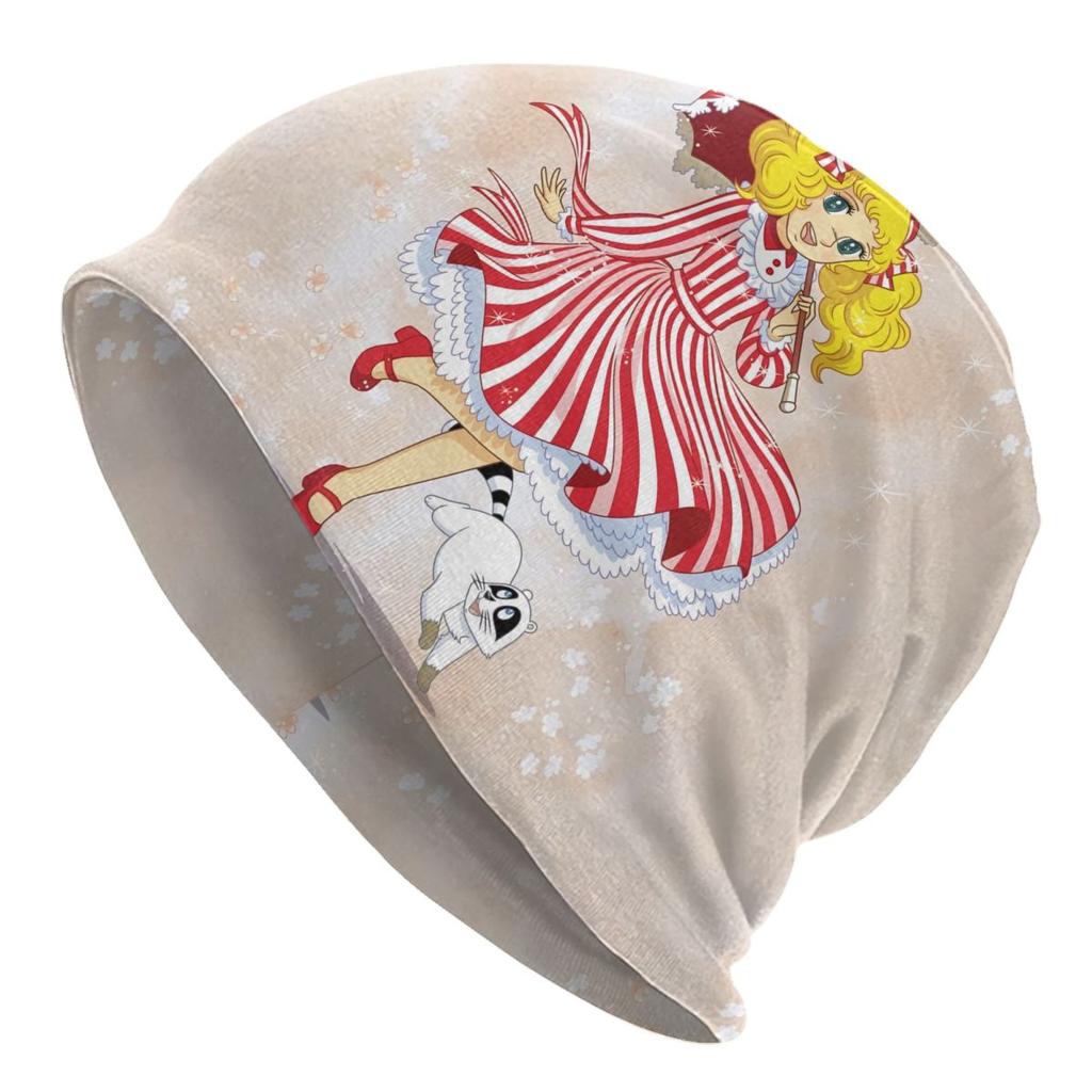 Candy Candy Candice Anime Unisexga Girl Bonnet Homme Hip Hop Knitted Hat For Warm Winter Cartoon Nime And Terence Beanies Caps