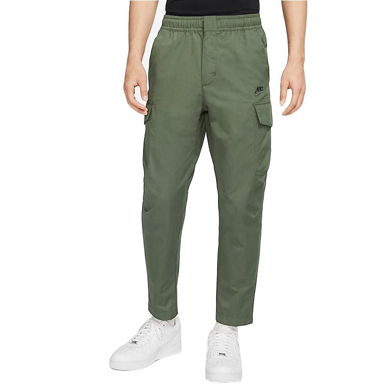 Nike Sportswear Utility Woven Casual Pants Men Bottoms Military-Green DD5208-355