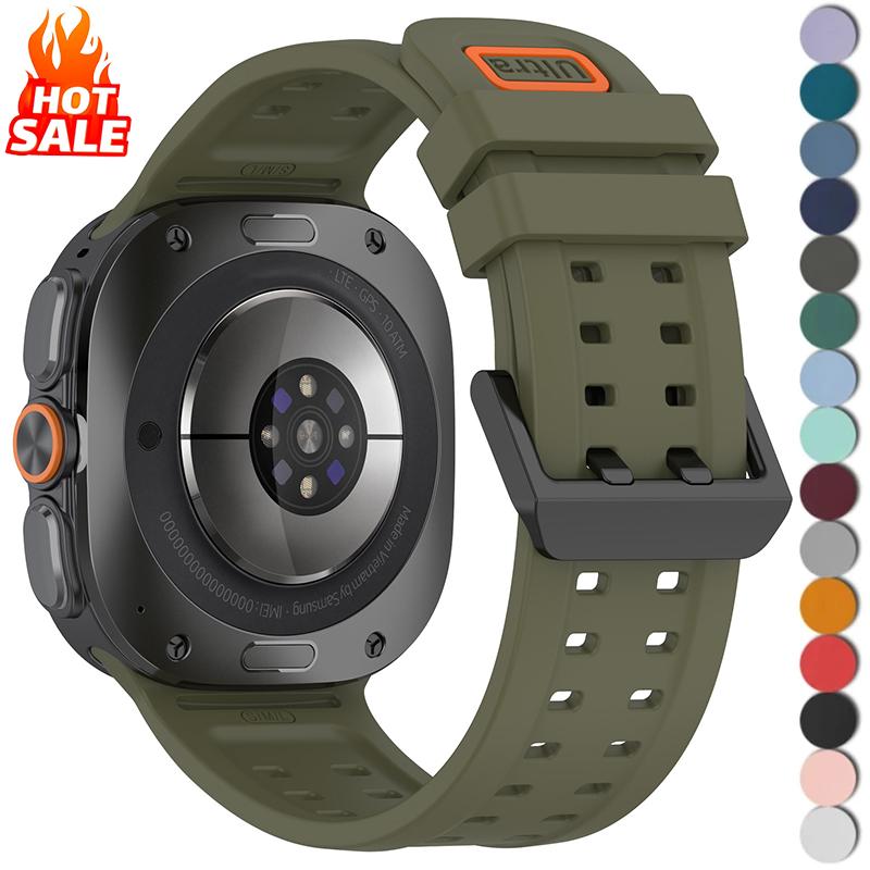 Cinturino Sportivo in Silicone per Samsung Galaxy Watch Ultra 2 2026 47mm Cinturino da Polso per Galaxy Watch Ultra 2025/2024 47mm Braccialetto
