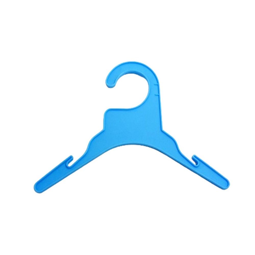 12pcs/set Plastic Dog Apparel Hangers Anti-Skid Small Hangers Pet Clothes Hangers  Hanging Clothes