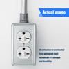 4Pcs Wall Panel Light Switches Socket Cover Standard Wall Switches Receptacle Outlet Covers Faceplates Covers Easy Use