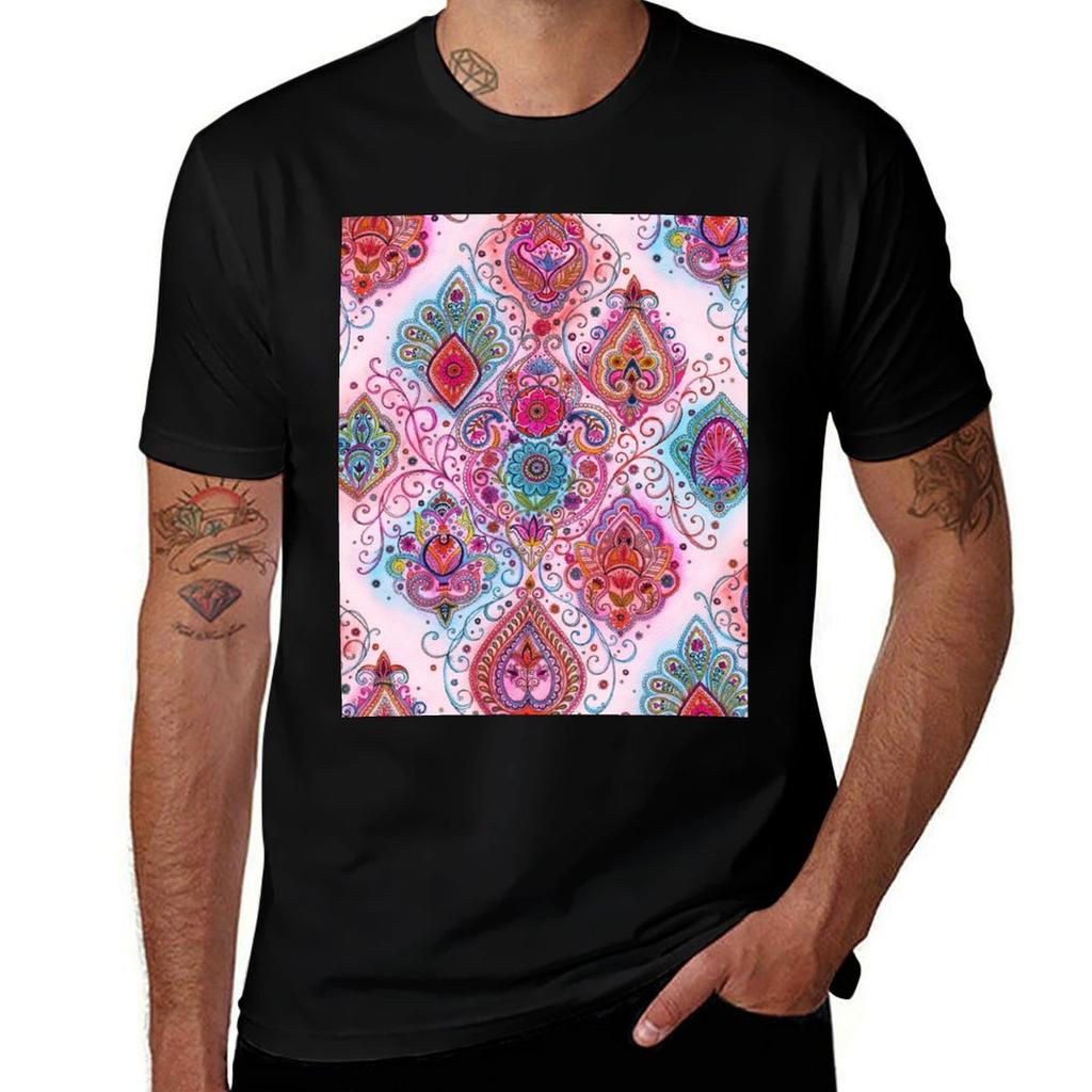 Summer Indian TShirt Casual Streetwear Short Sleeve Tee