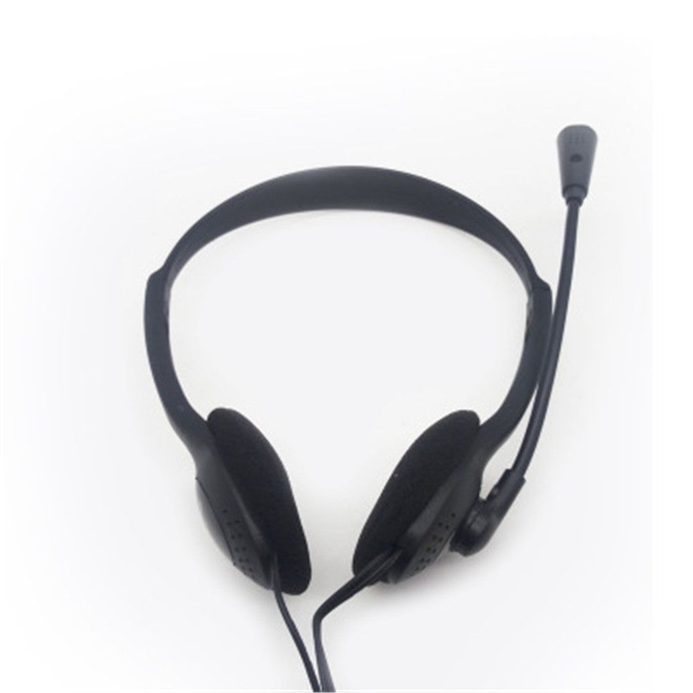 3.5mm with Microphone Noise Cancelling Earphone Headset Stereo Headphones Wired