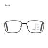 Progressive Multifocal Reading Glasses Men Women Anti Blue Light Glasses Vintage Computer Glasses Square Presbyopic