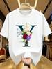 Fitness Katze Aufdruck Unisex Rundhals T-Shirt Sommer Lässig Kurzarm Oberteil Street Fashion Unisex Vielseitige Oberteile