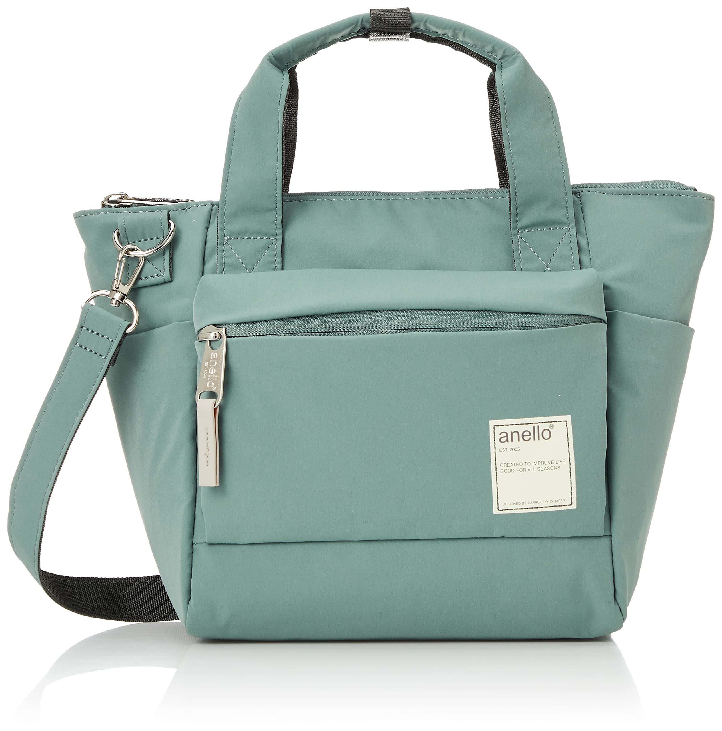

2WAY Tote Bag A5 Water CIRCLE ATR0291Z Mint Green [Anello] Repellent/Multi-storage