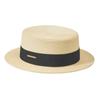 New hat women's spring and summer French flat top top hat British sunshade sunscreen travel seaside show face hat