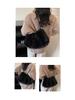 Women's Large Capacity Plush Shoulder Bag - Furry Handbag for Autumn/Winter