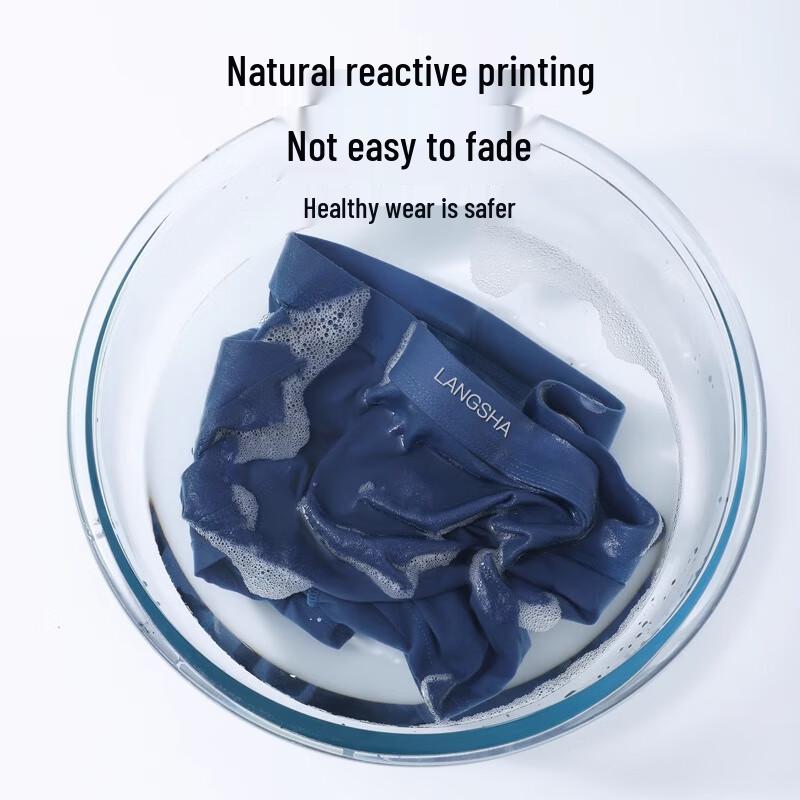 Langsha Men's Plus Size Cotton Boxer Briefs