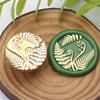 Plant Themed Seal Stamp Head Antique Embossed Sealing Stamp Head for Seal Envelope Invitation Decoration Scrapbooking