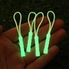 10/20 Pcs Luminous Zipper Pull Cord In The Dark Zipper Head Anti-Loss Travel Bag Ztail Rope Replace Pull Rope Pendant