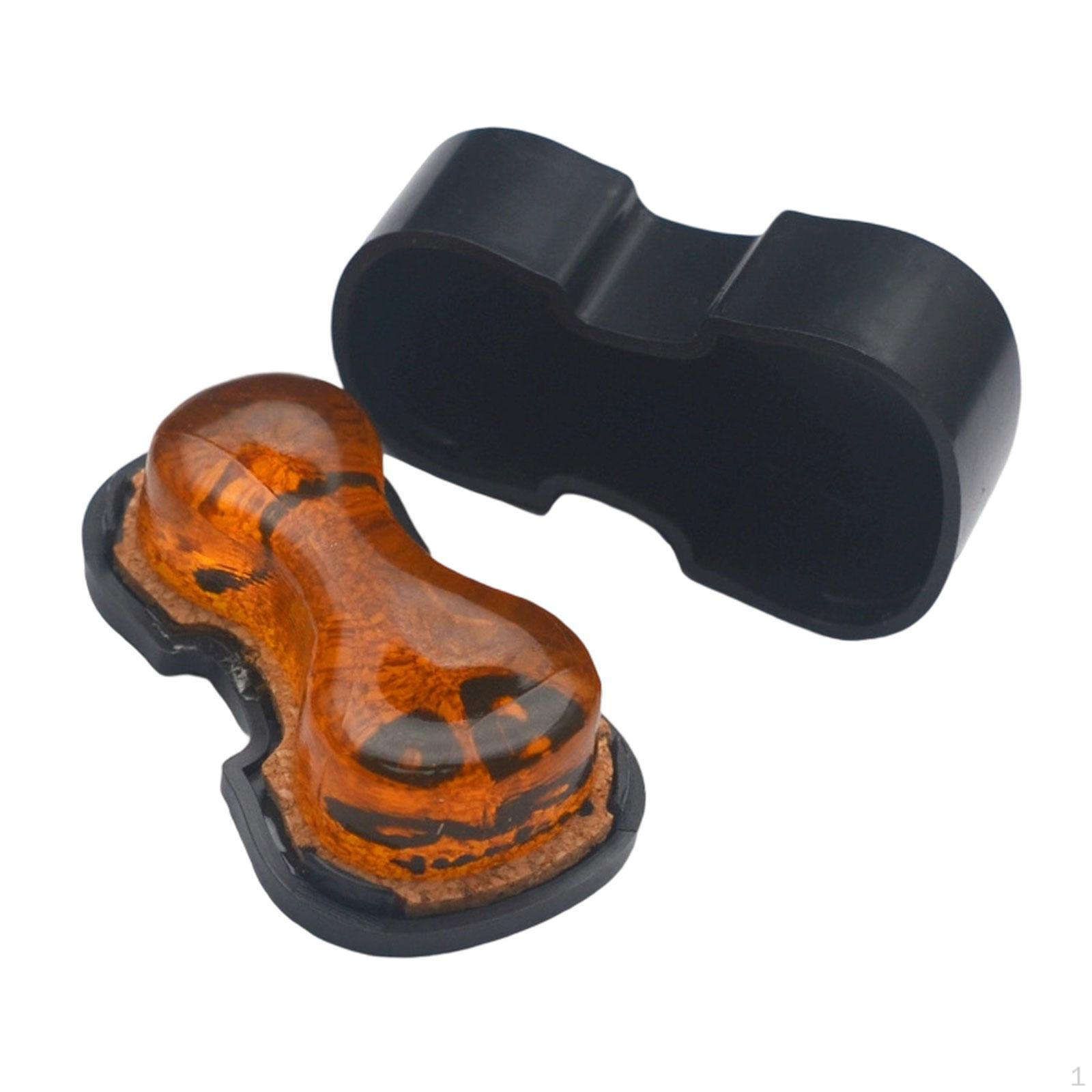 

Канифоль для скрипки Портативная для альтовых и виолончельных смычков Подарок профессиональному музыканту Черный футляр Black Case