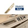 LHD Car Interior Inner Door Handle Panel Trim Cover For BMW E60 E61 5 Series 520 525 528 2008-2010 51416983705 Black Beige