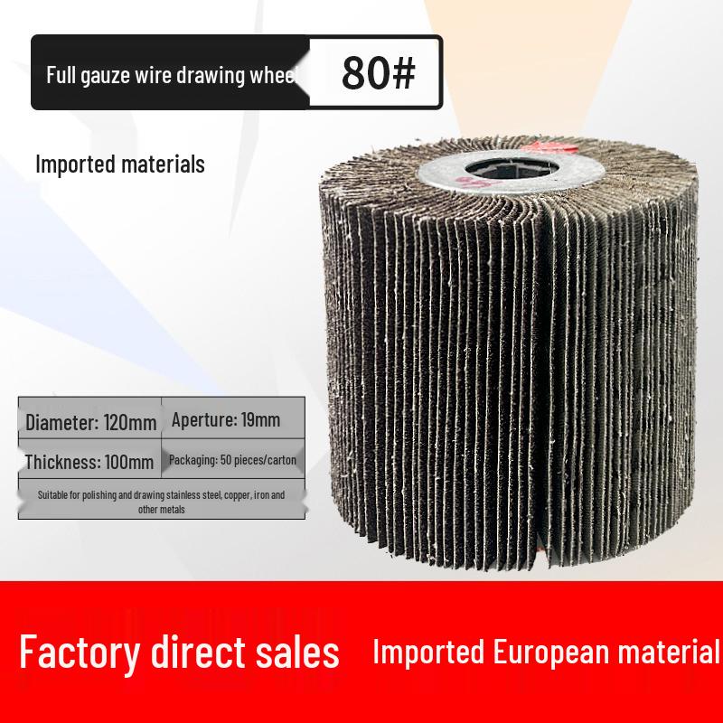 Stainless Steel & Nylon Fiber Polishing Wheel for Metal Scratch Removal